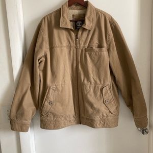 Timberland Men XL Jacket, Tan Color